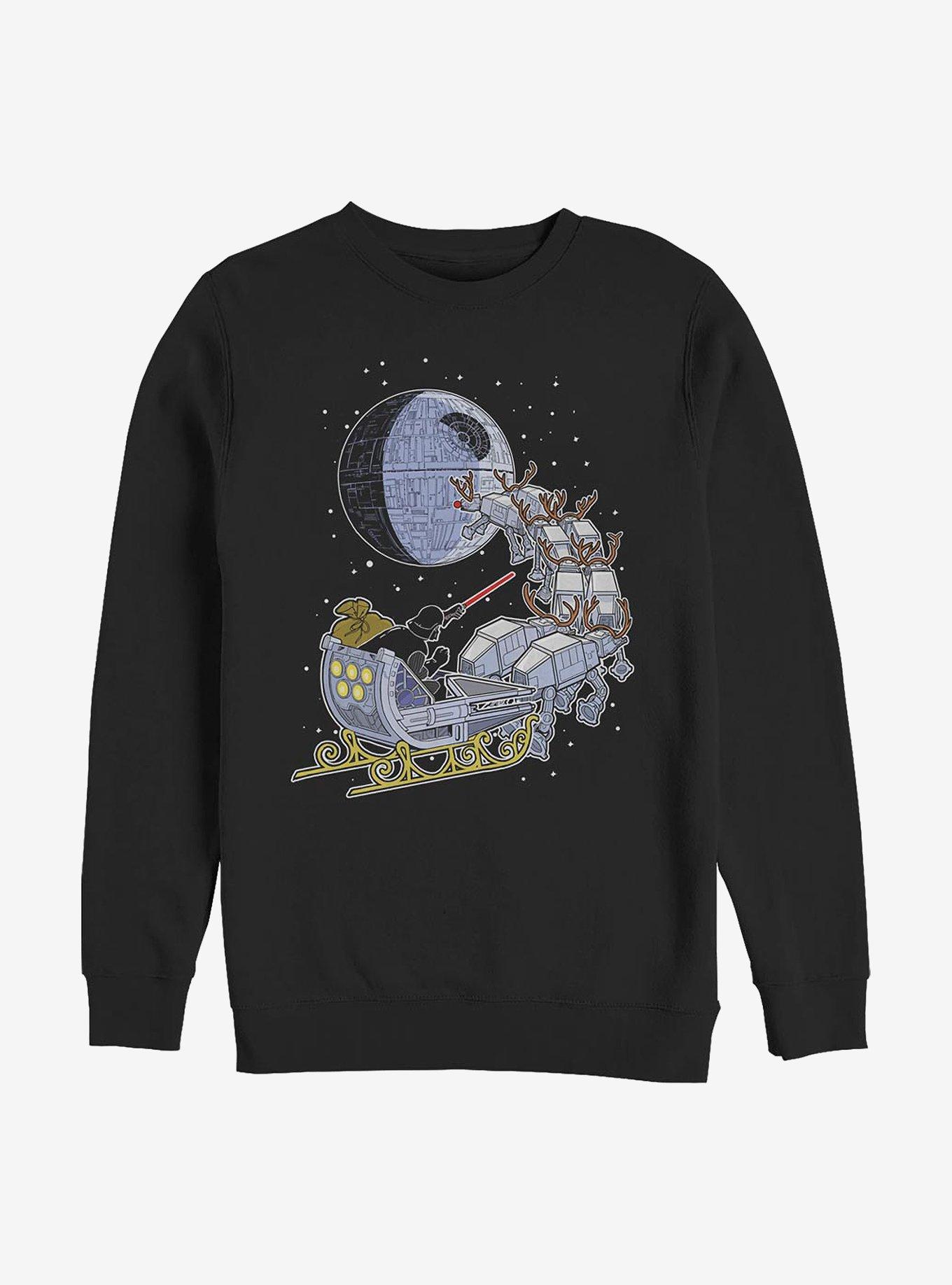 Star Wars Vader Sleigh Sweatshirt, , hi-res