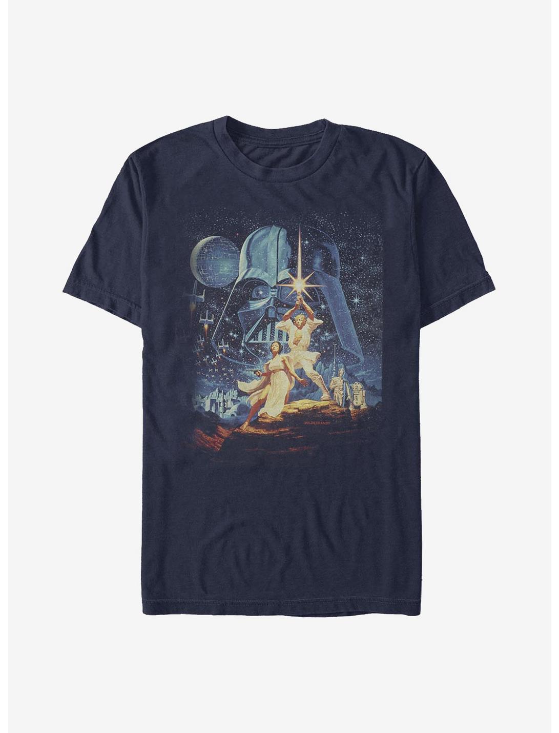 Star Wars Night Sky T-Shirt, NAVY, hi-res