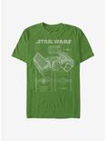 Star Wars Tie Fighter T-Shirt, KELLY, hi-res