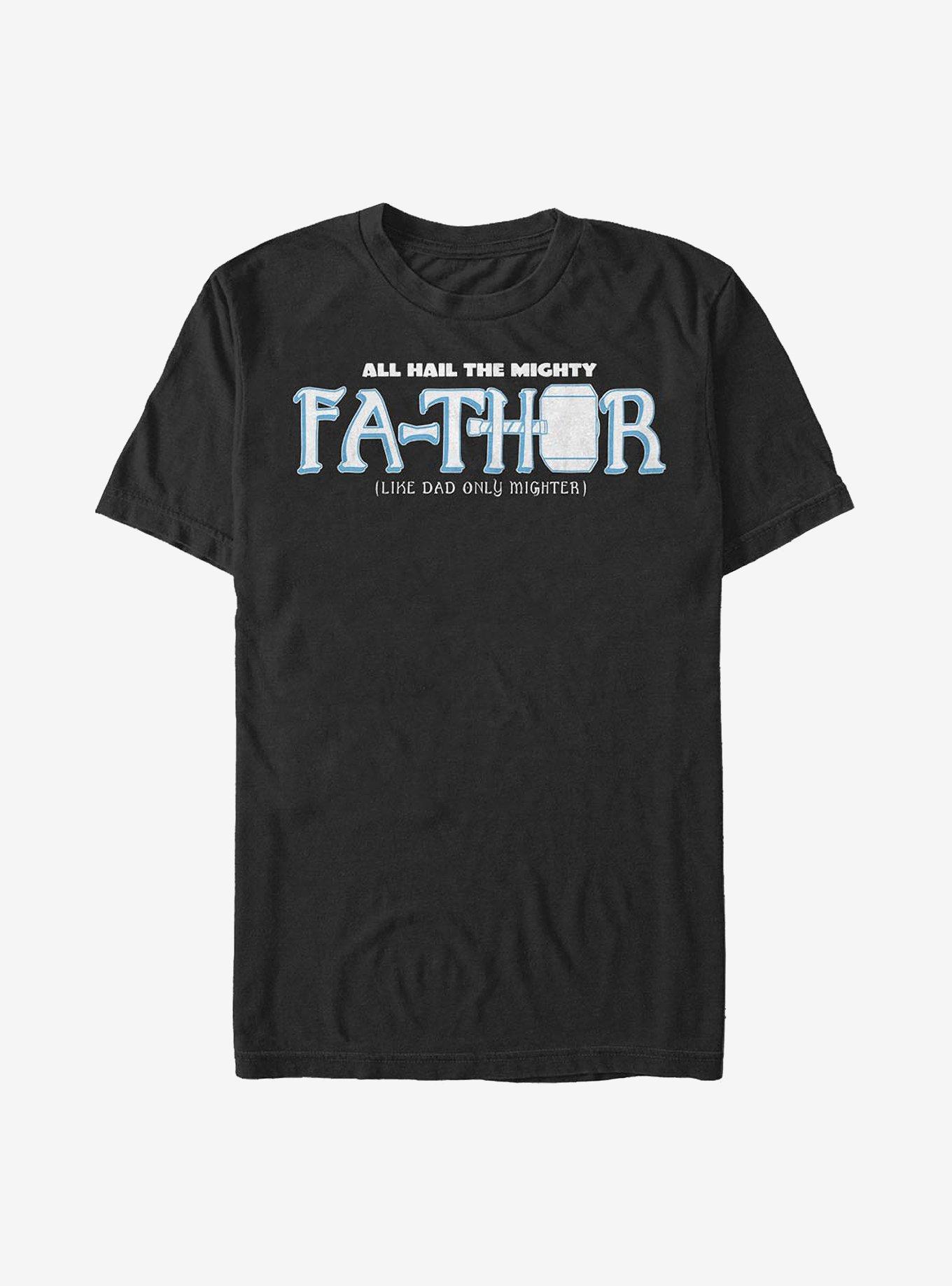 Marvel Thor Mighty Fathor T-Shirt, BLACK, hi-res