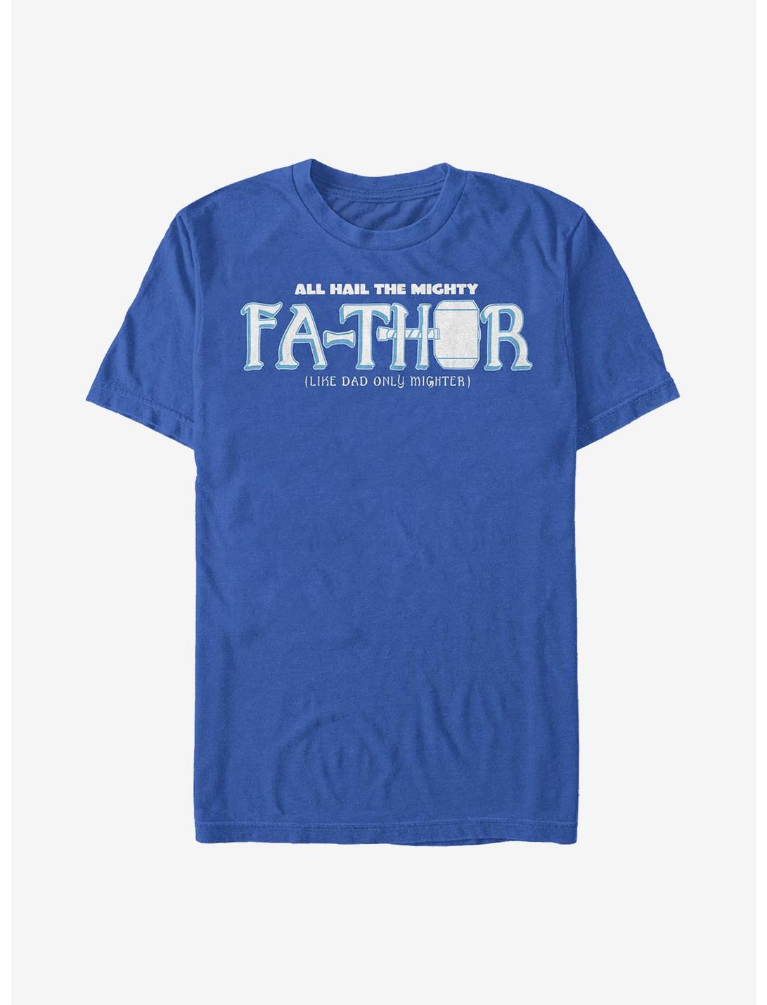 Marvel Thor Mighty Fathor T-Shirt, ROYAL, hi-res