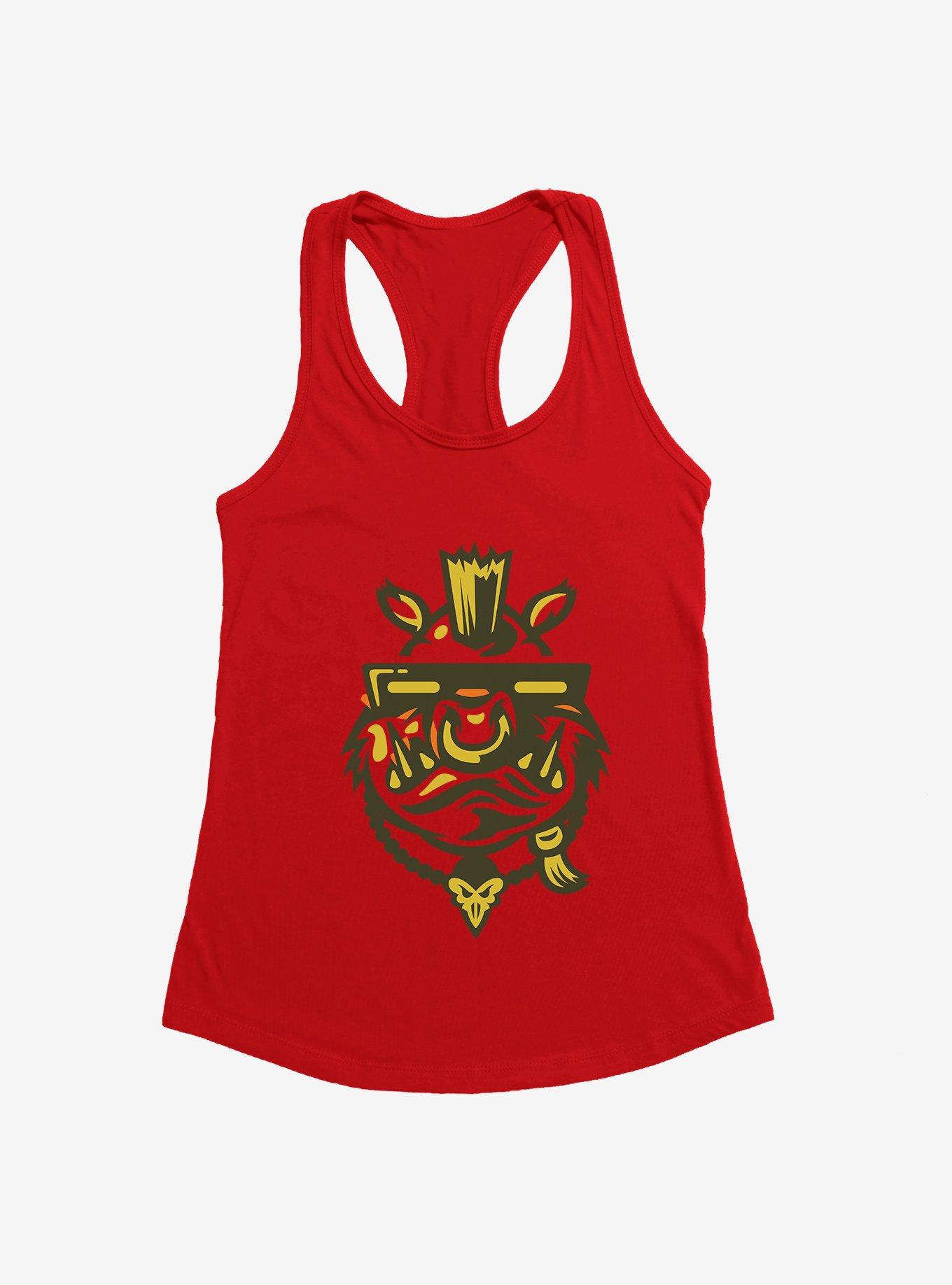 Teenage Mutant Ninja Turtles Bebop Icon Girls Tank, RED, hi-res