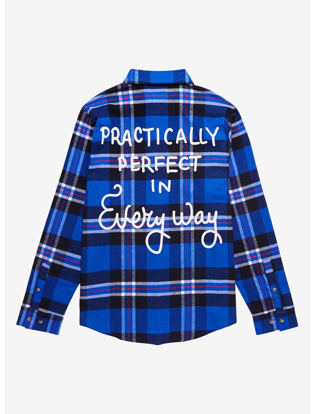 Cakeworthy Disney Mary Poppins Practically Perfect Flannel, PLAID, hi-res