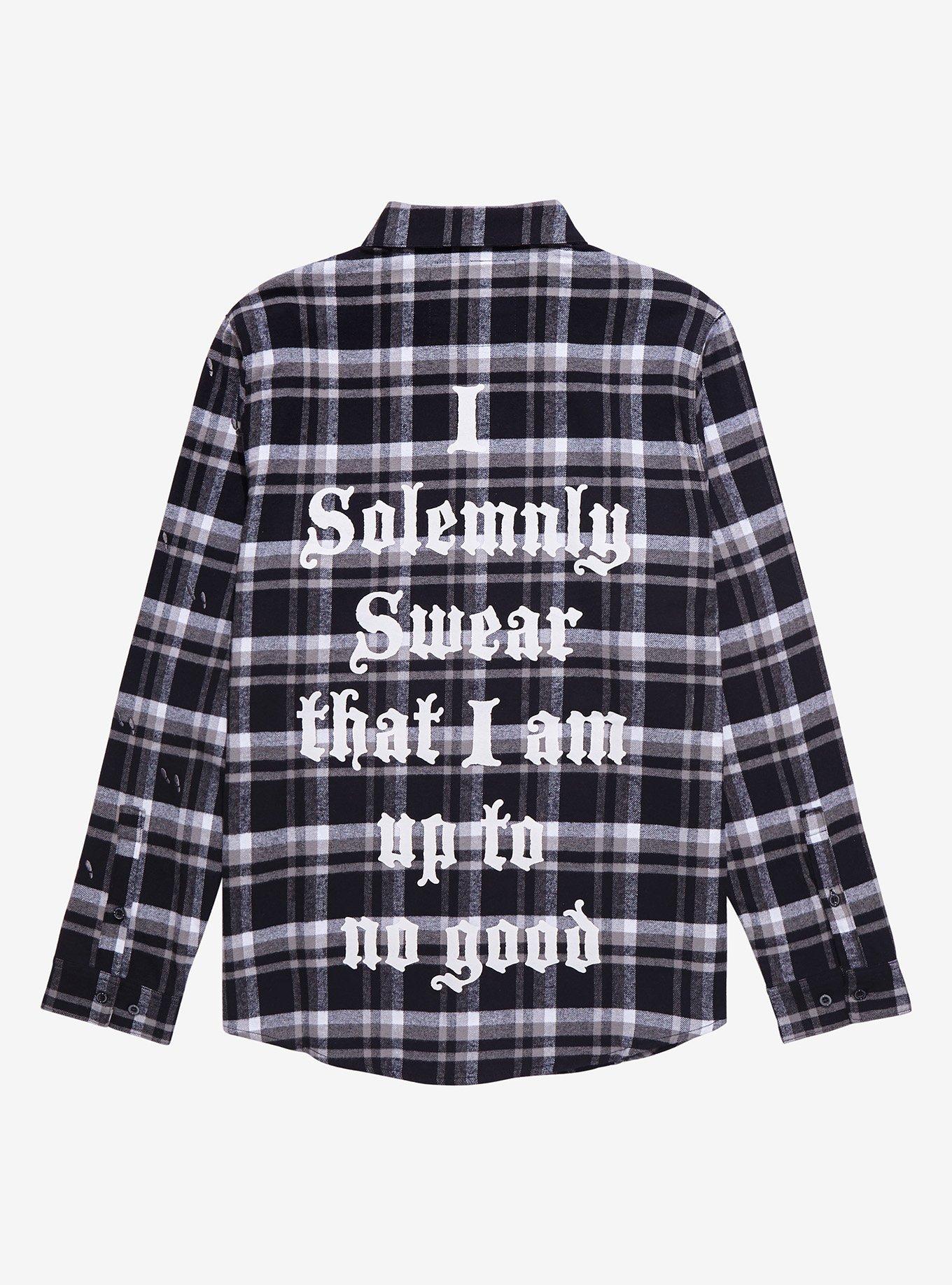 Cakeworthy Harry Potter I Solemnly Swear Flannel, PLAID, hi-res