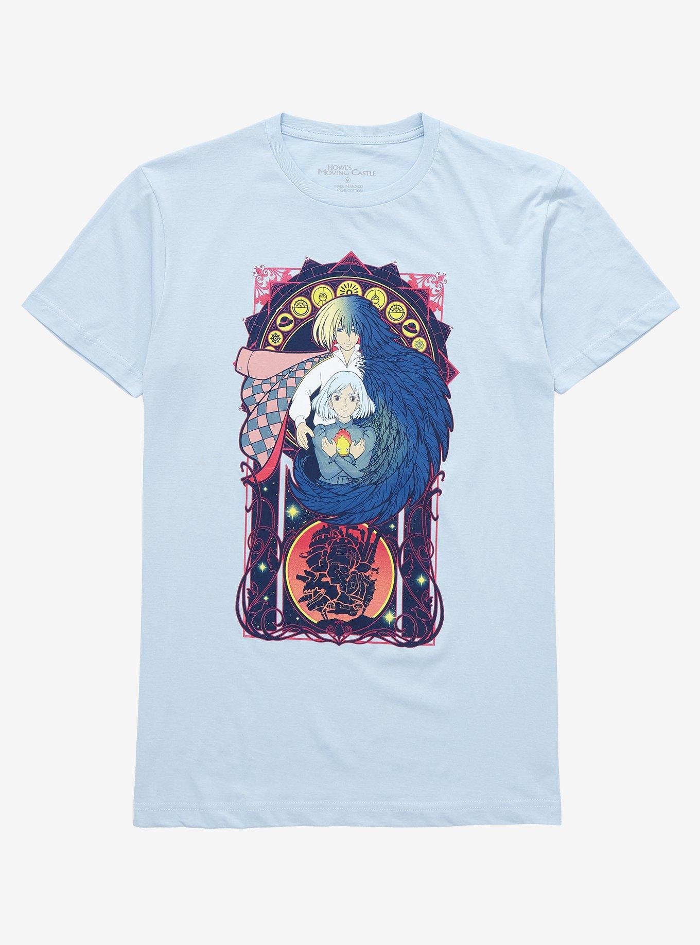 トップス Howl's moving Castle tee Studio Ghibli Howl's Moving Castle Trio T-Shirt | Hot Topic