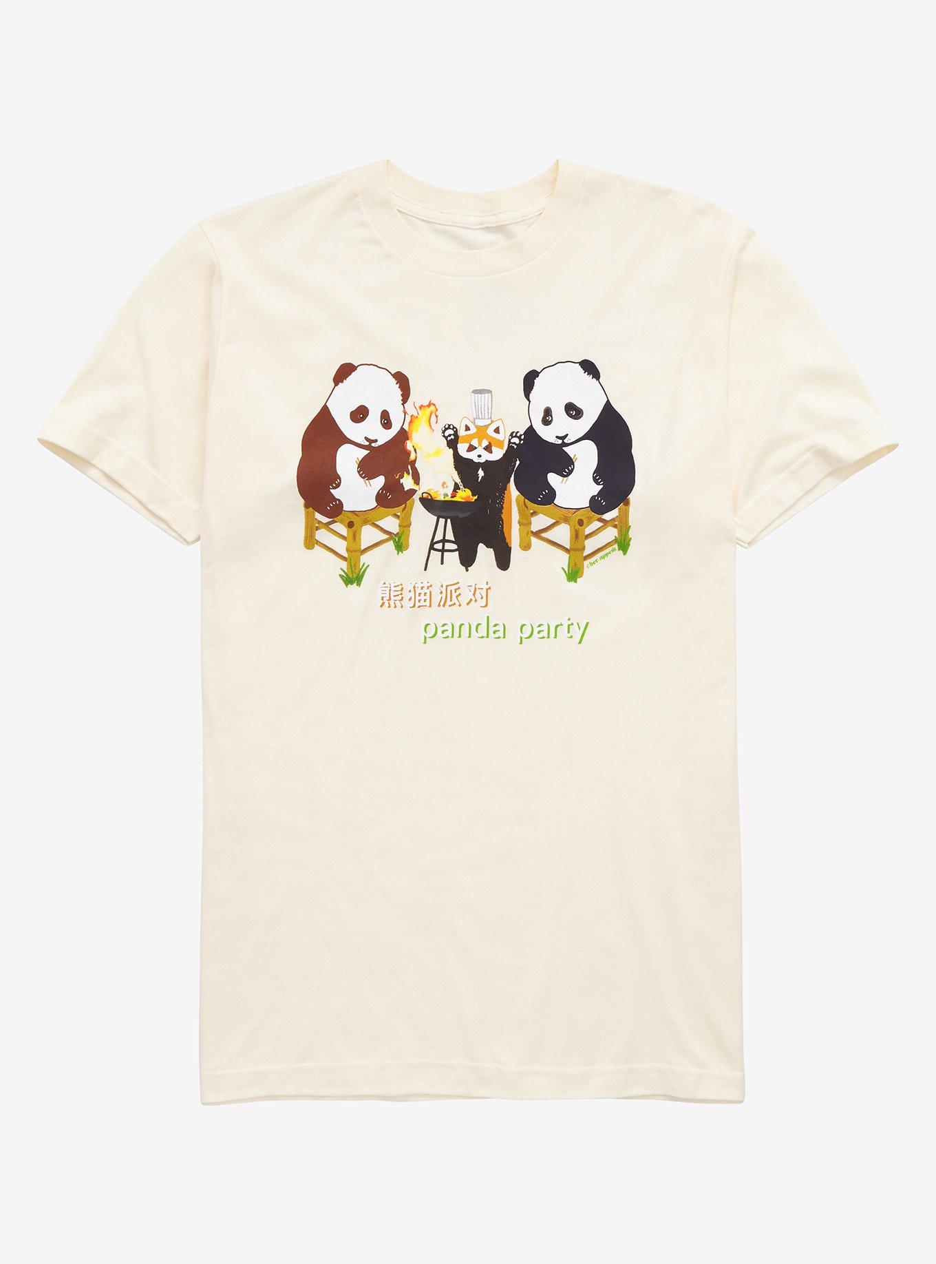 Panda Party T-Shirt - BoxLunch Exclusive, , hi-res