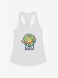 Teenage Mutant Ninja Turtles Raphael Badge Girls Tank, WHITE, hi-res
