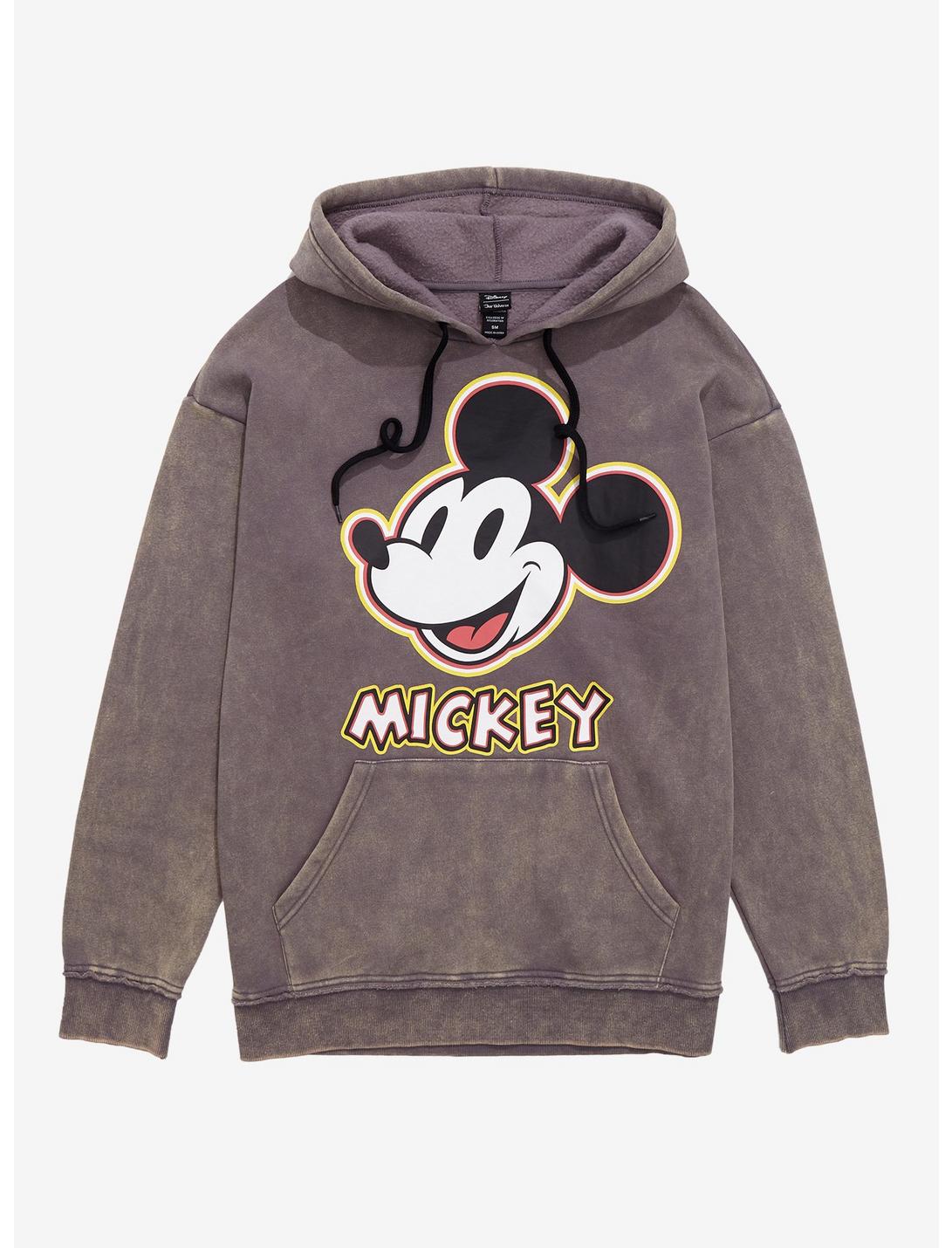 Our Universe Disney Mickey Mouse Mineral Wash Hoodie, MULTI, hi-res