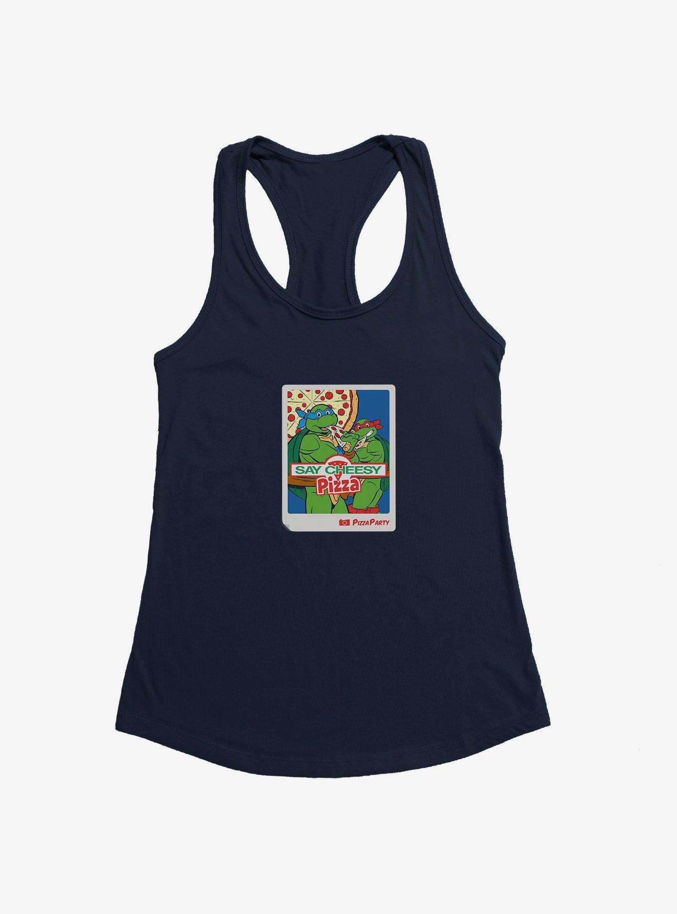 Teenage Mutant Ninja Turtles Pizza Party Photo Girls Tank, , hi-res
