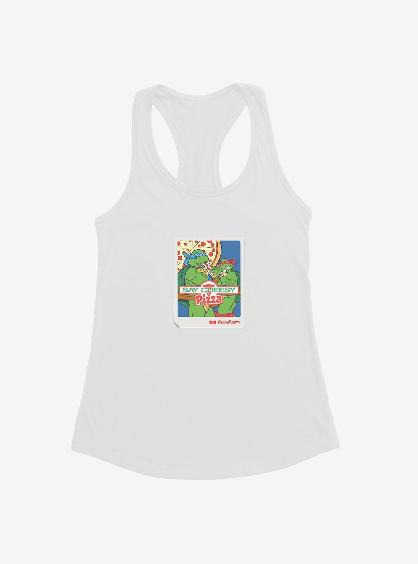 Teenage Mutant Ninja Turtles Pizza Party Photo Girls Tank, , hi-res