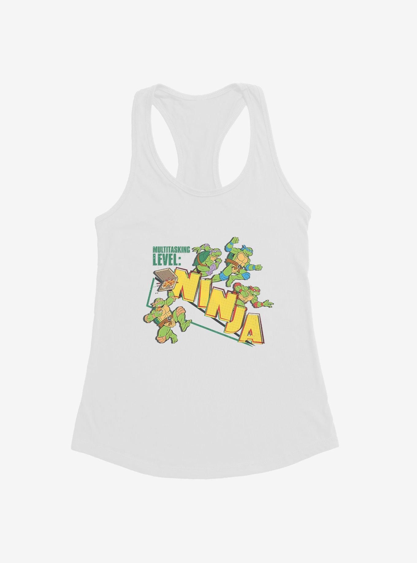 Teenage Mutant Ninja Turtles Ninja Multitasking Girls Tank, WHITE, hi-res