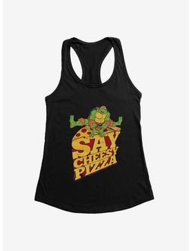 Teenage Mutant Ninja Turtles Say Cheesy Pizza Girls Tank, , hi-res