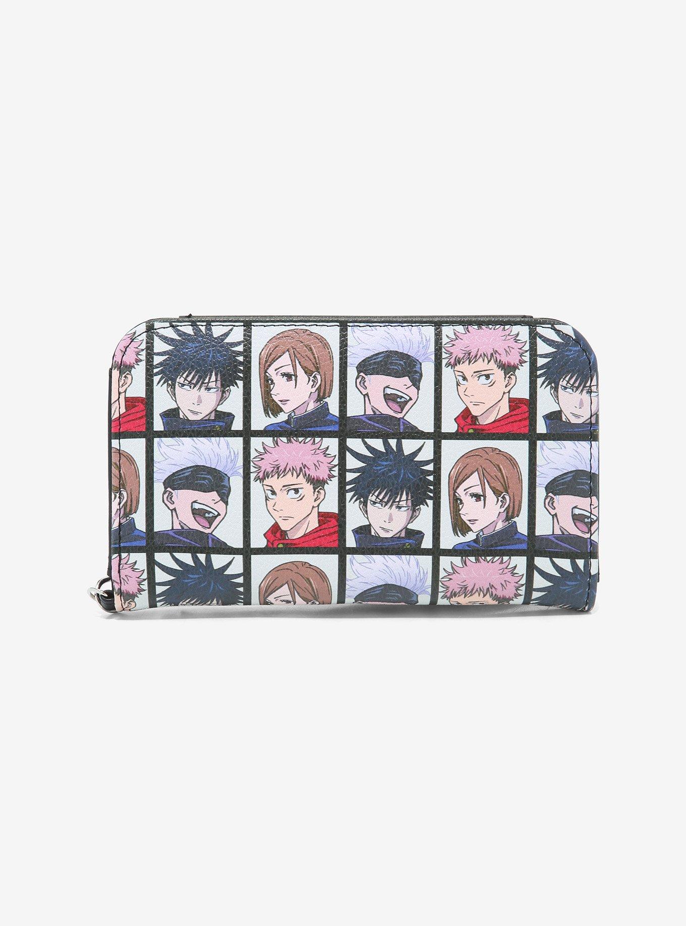 Jujutsu Kaisen Character Grid Tech Wallet, , hi-res