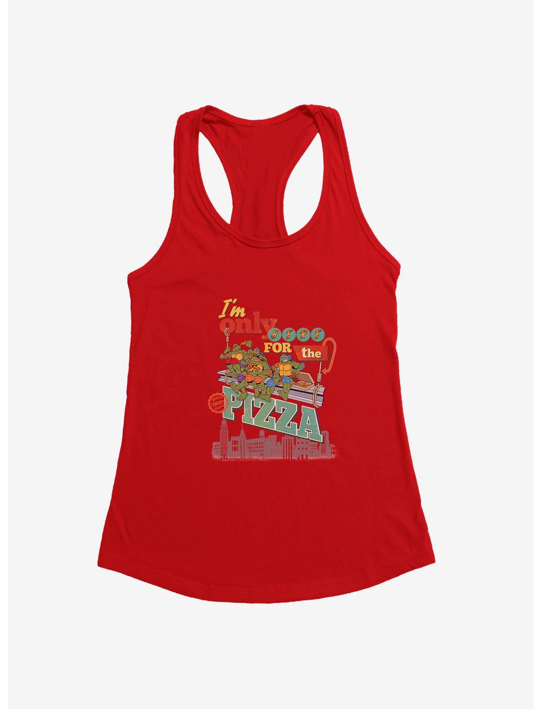 Teenage Mutant Ninja Turtles Only Here For The Pizza Girls Tank, , hi-res