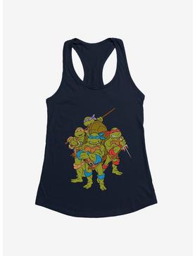 Teenage Mutant Ninja Turtles Group Pose Girls Tank, , hi-res