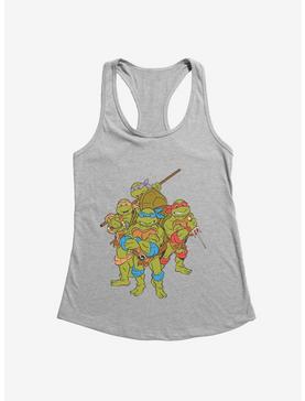 Teenage Mutant Ninja Turtles Group Pose Girls Tank, , hi-res