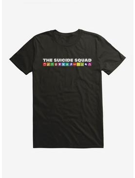 DC Comics The Suicide Squad Symbols One Line T-Shirt, , hi-res