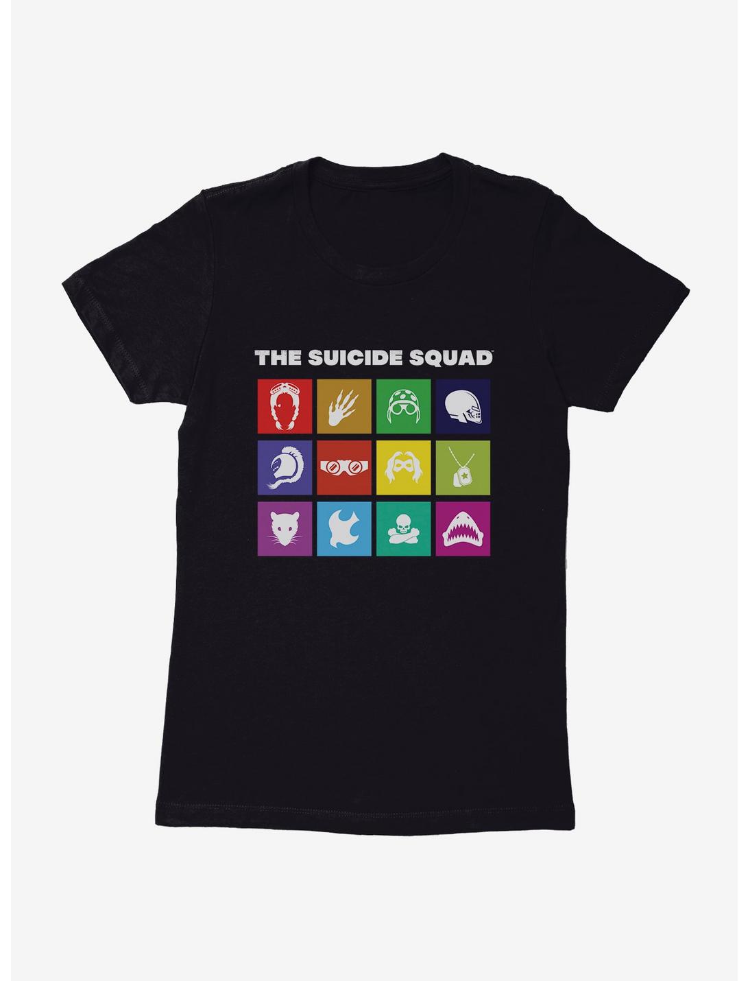 DC Comics The Suicide Squad Symbols Womens T-Shirt, , hi-res