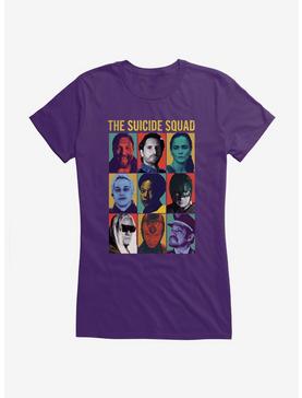 DC Comics The Suicide Squad Characters Girls T-Shirt, PURPLE, hi-res
