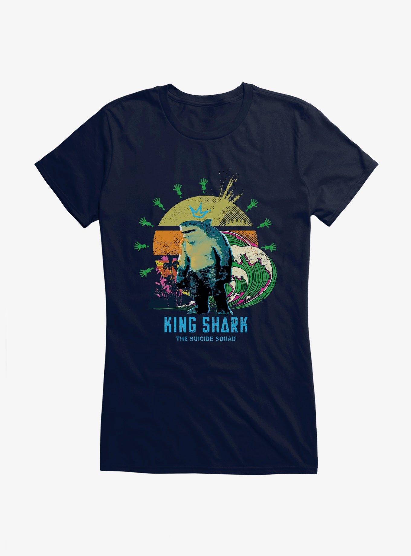 DC The Suicide Squad King Shark Crown Girls T-Shirt, , hi-res