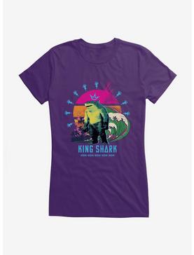 DC The Suicide Squad King Shark Girls T-Shirt, PURPLE, hi-res