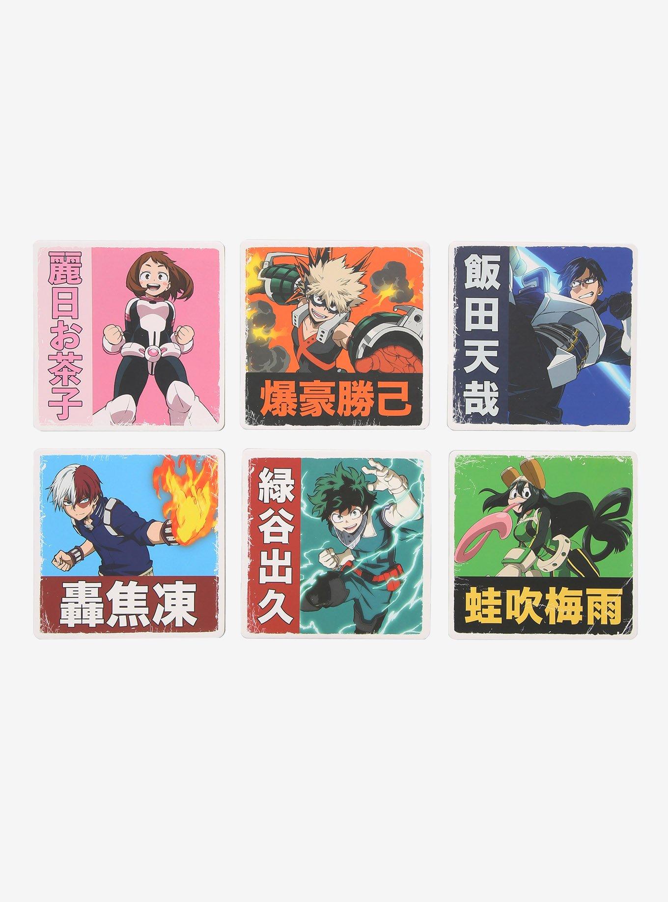 My Hero Academia Students Coasters Set | Hot Topic