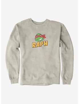 Teenage Mutant Ninja Turtles Raph Face Pizza Name Men's Sweatshirt, , hi-res