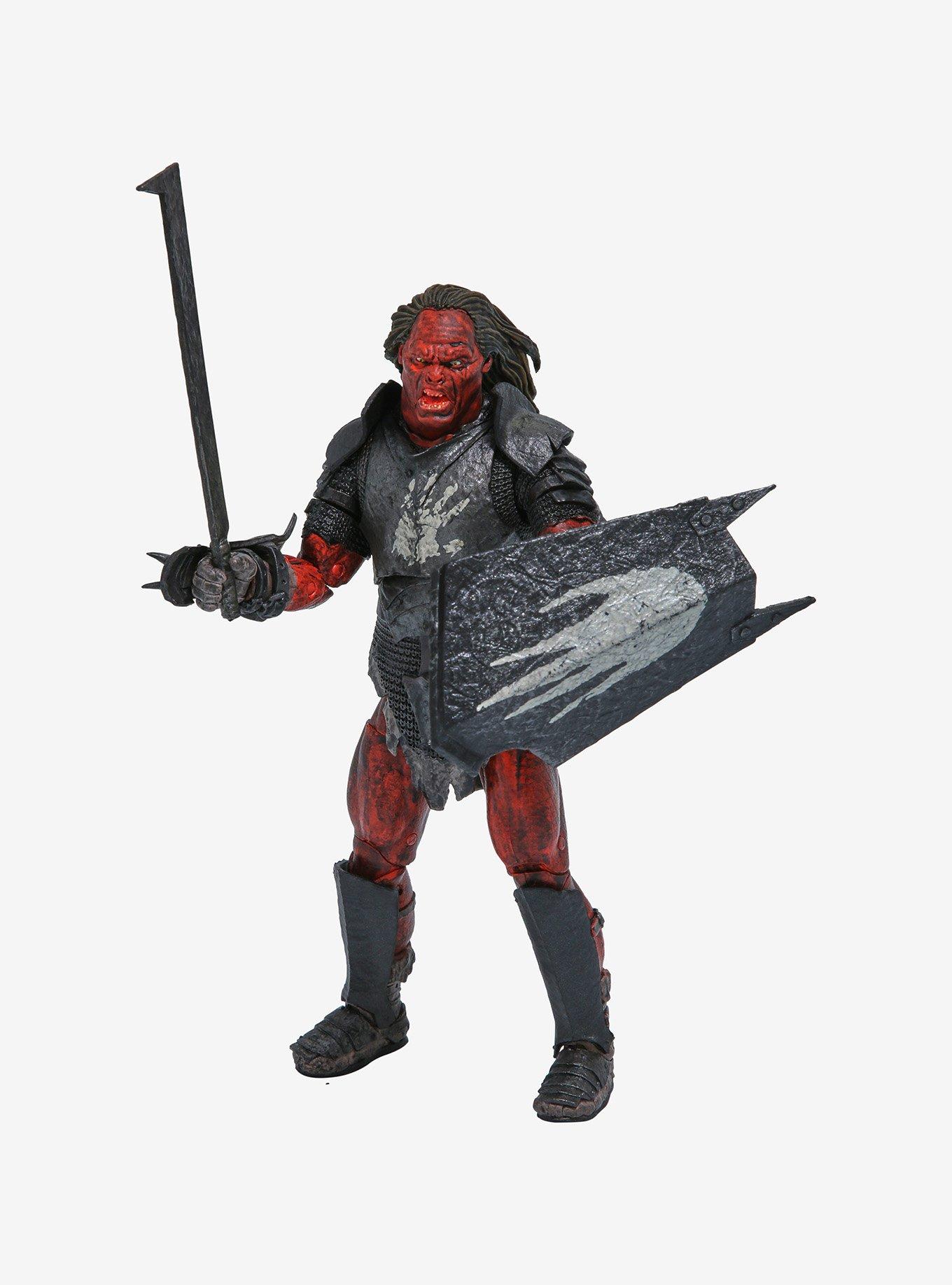 The Lord of the Rings Uruk-hai Orc Deluxe Action Figure, , hi-res