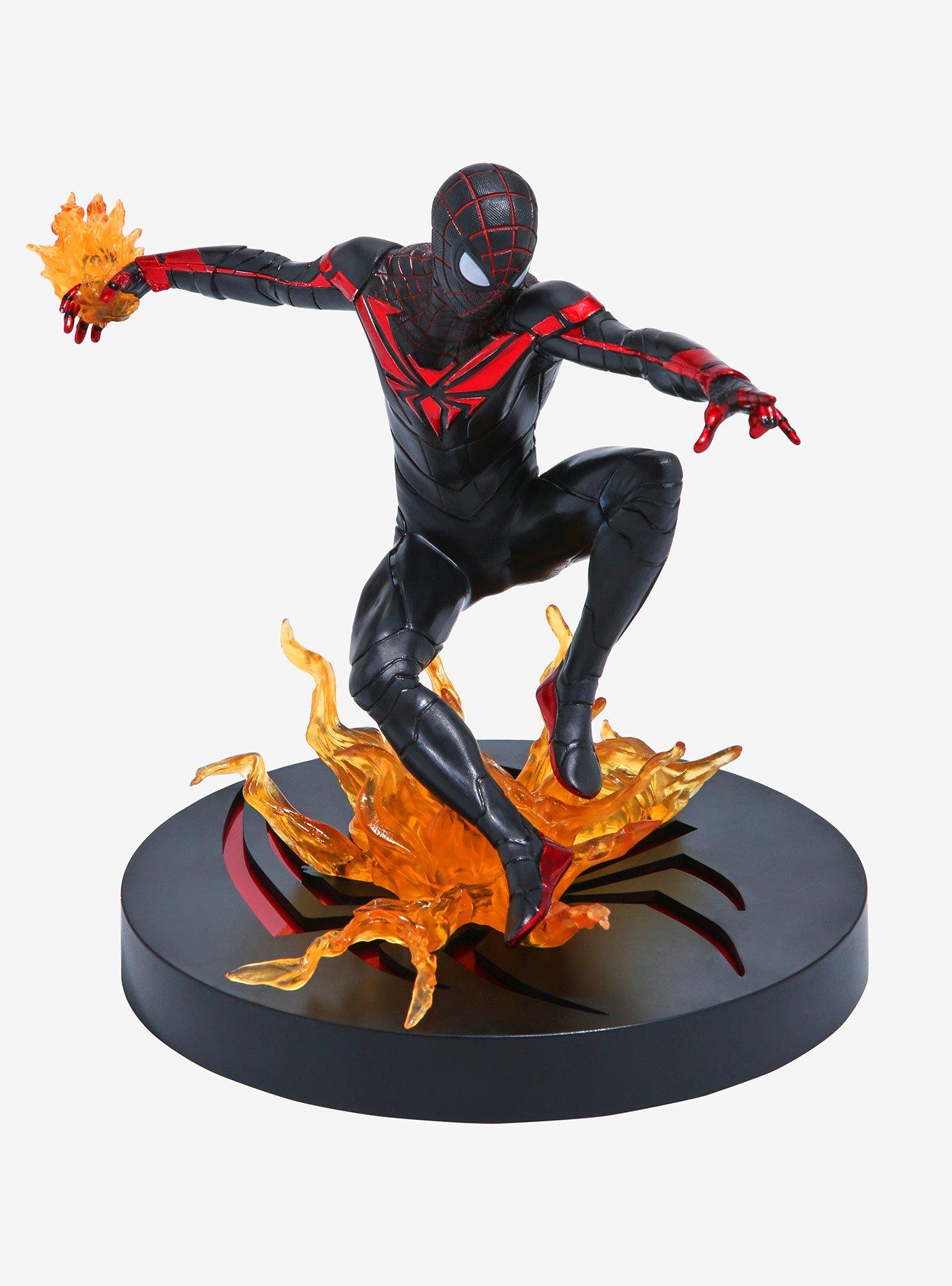 Marvel Spider-Man Miles Morales Gamerverse Gallery Diorama Spider-Man  Figure | BoxLunch