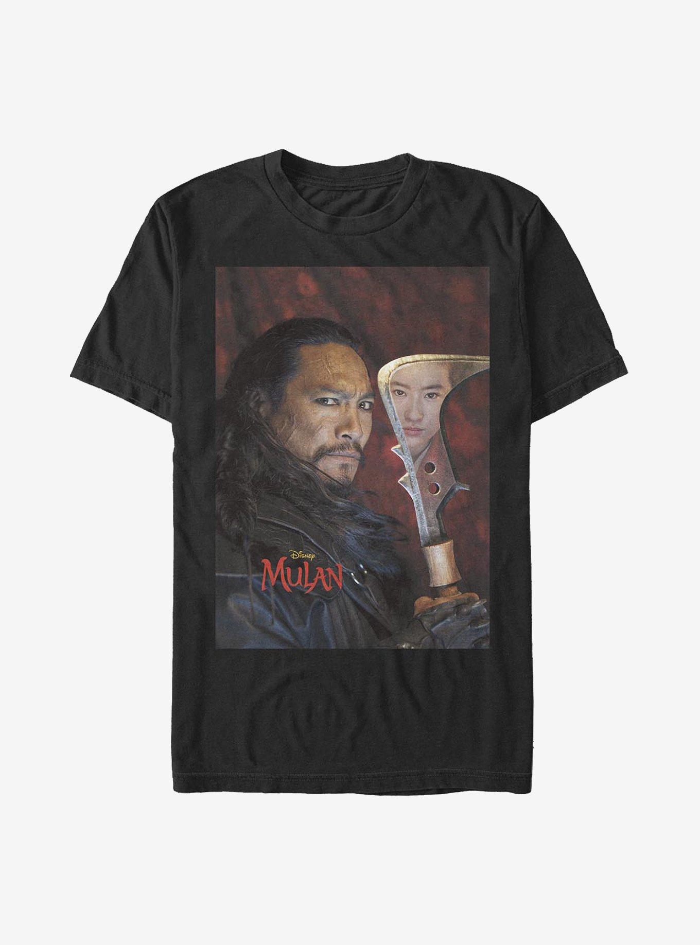 Disney Mulan Bori Khan T-Shirt, BLACK, hi-res