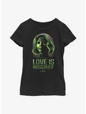 Marvel Loki Love Is Mischief Sylvie Youth Girls T-Shirt, , hi-res
