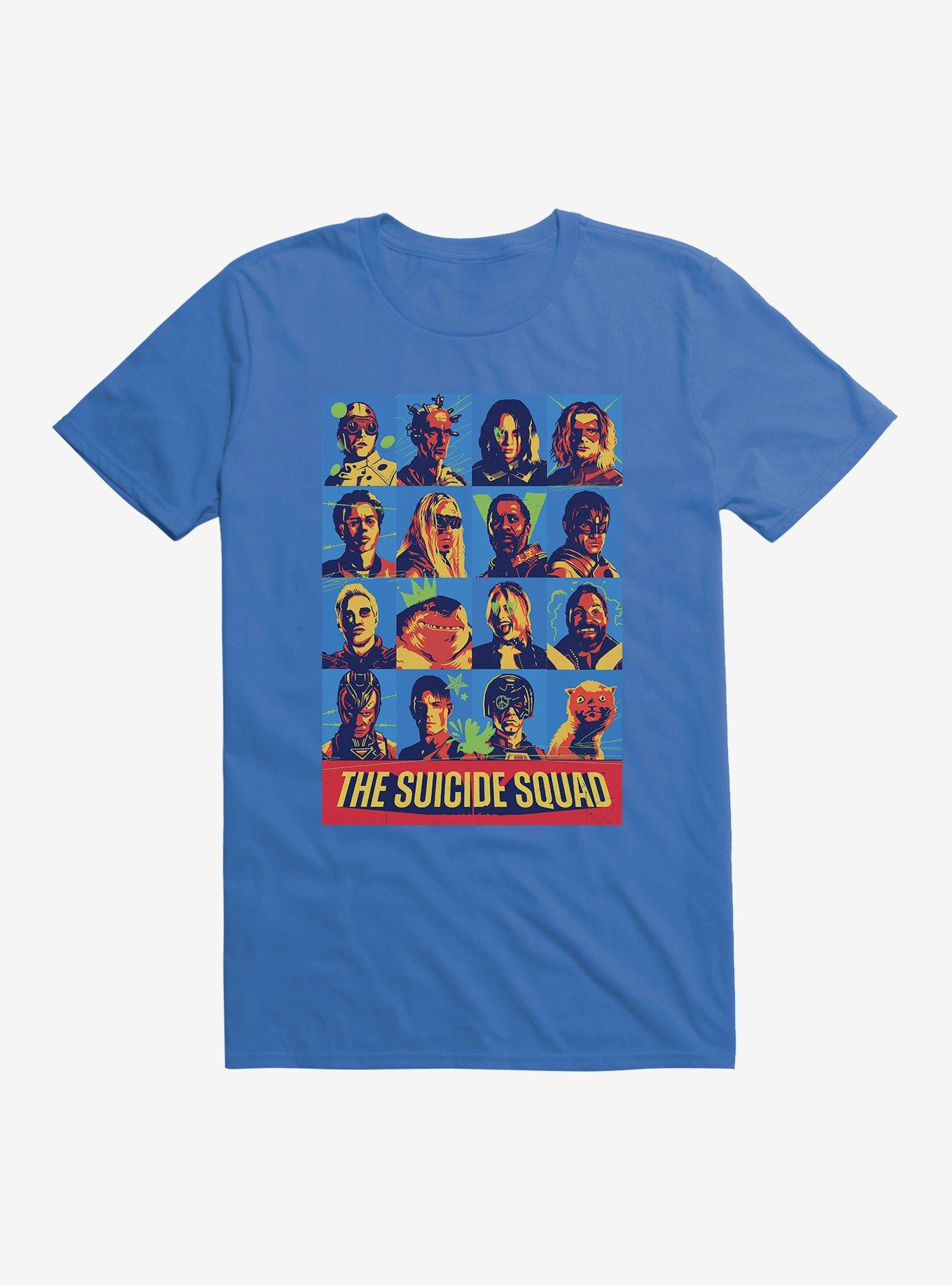 DC The Suicide Squad Character Poster T-Shirt, , hi-res