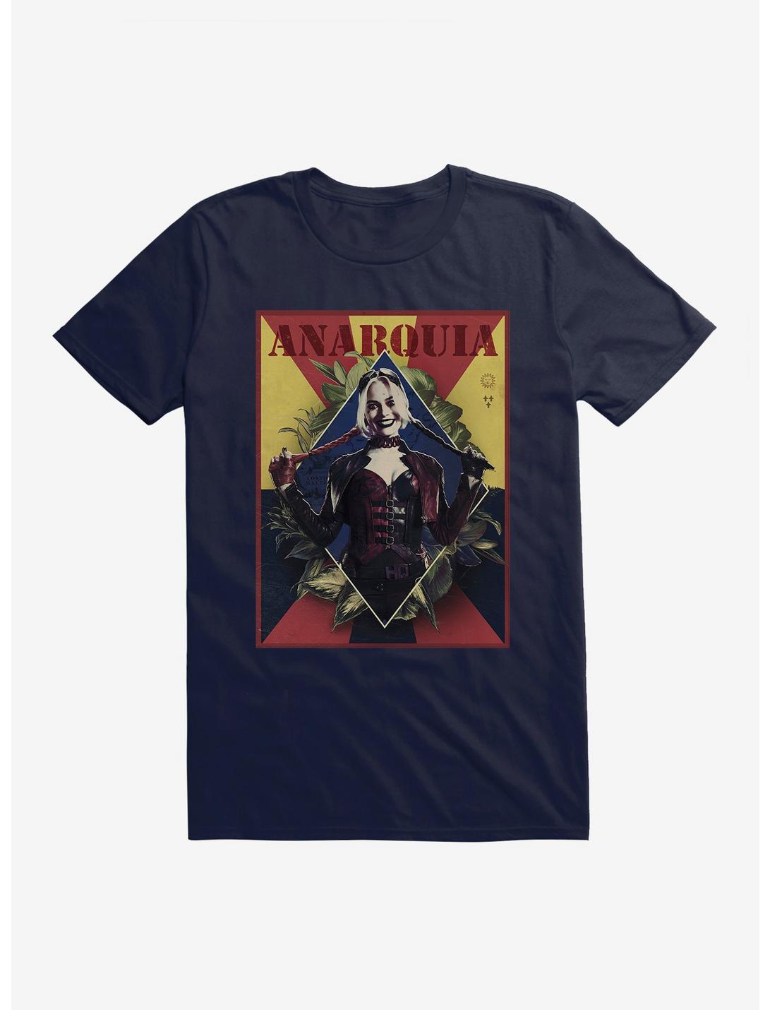 DC The Suicide Squad Harley Quinn Anarquia T-Shirt, NAVY, hi-res
