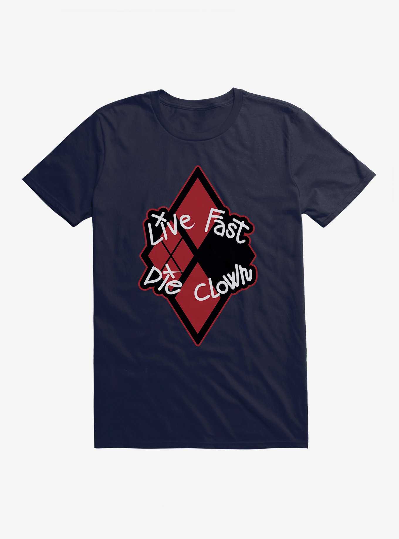 DC The Suicide Squad Live Fast Die Clown T-Shirt, , hi-res