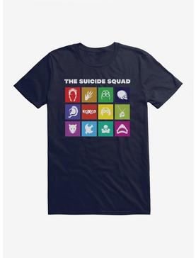 DC Comics The Suicide Squad Symbols T-Shirt, NAVY, hi-res