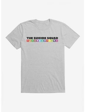 DC Comics The Suicide Squad Symbols One Line T-Shirt, , hi-res
