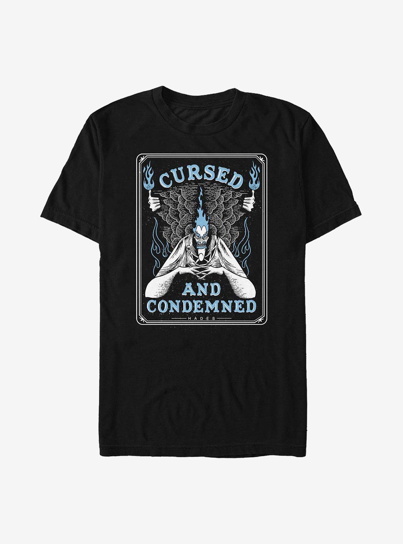 Disney Hercules Cursed And Condemned T-Shirt, , hi-res
