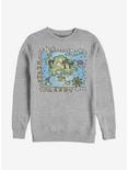 Disney Peter Pan Neverland Coast Crew Sweatshirt, ATH HTR, hi-res