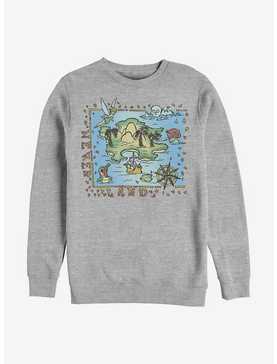 Disney Peter Pan Neverland Coast Crew Sweatshirt, ATH HTR, hi-res