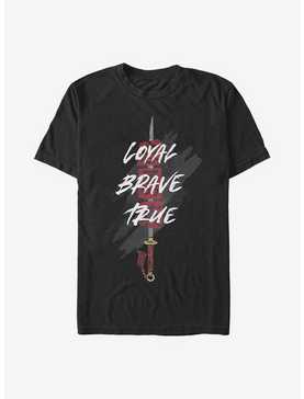 Disney Mulan Sword Loyal Brave True T-Shirt, , hi-res