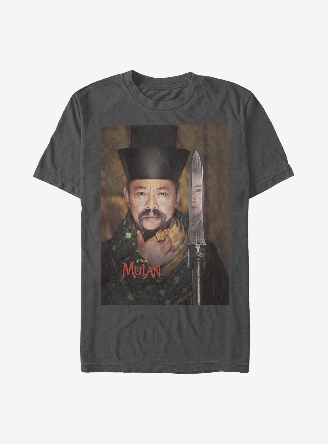 Disney Mulan The Emperor T-Shirt, CHARCOAL, hi-res