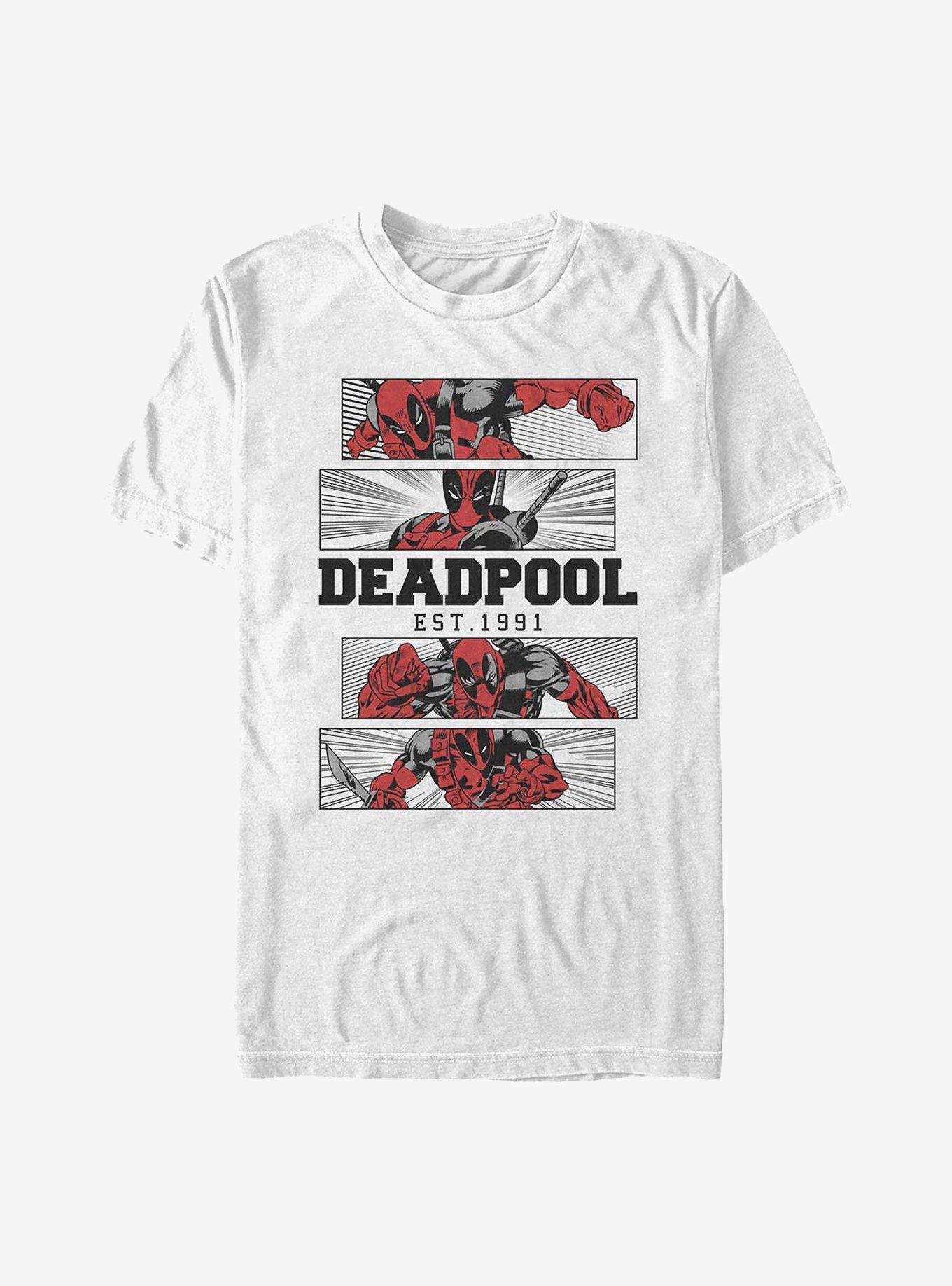 Marvel Deadpool Est. 1991 T-Shirt, WHITE, hi-res