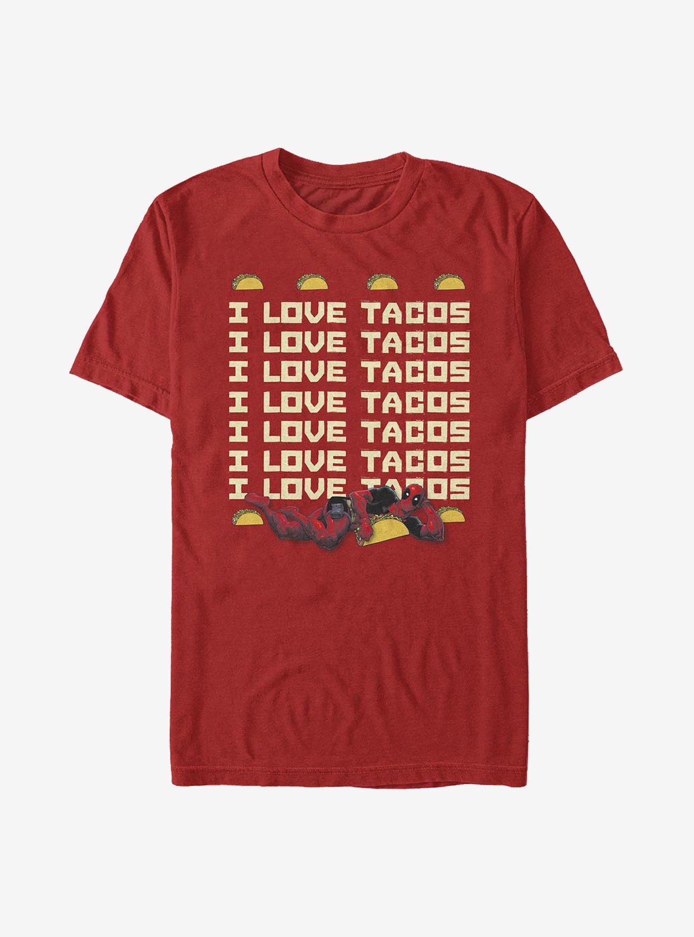 Marvel Deadpool Taco Date T-Shirt, , hi-res