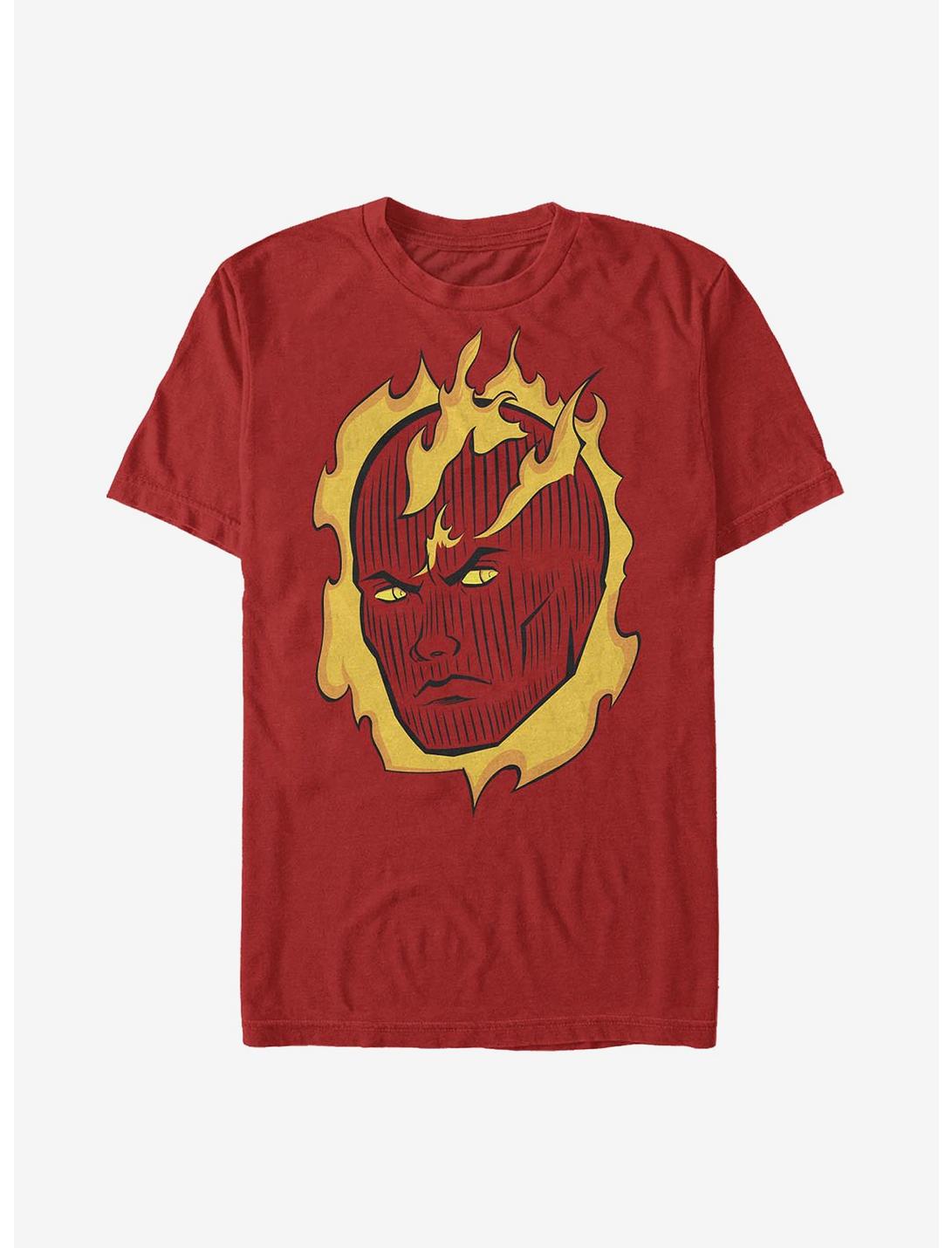 Marvel Fantastic Four Torch Shoulder T-Shirt, RED, hi-res