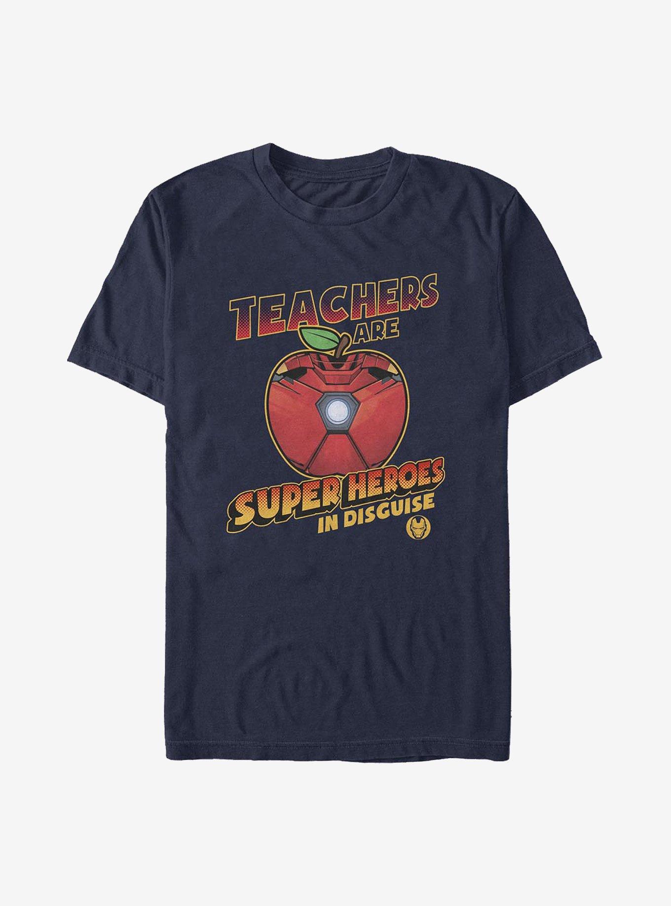 Marvel Teachers Are Superheroes Ironman T-Shirt, , hi-res