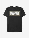 Marvel The Avengers Camo Simple Brick T-Shirt, BLACK, hi-res