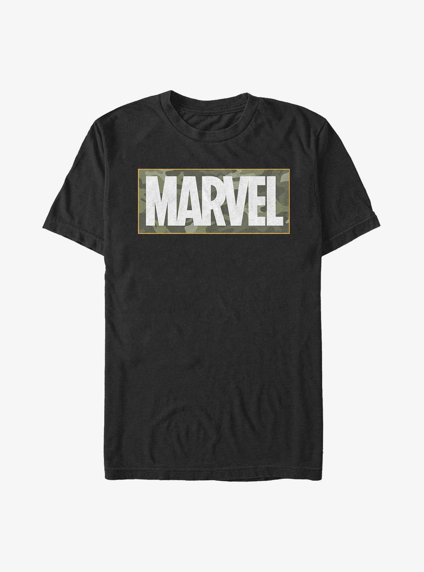 Marvel The Avengers Camo Simple Brick T-Shirt, , hi-res