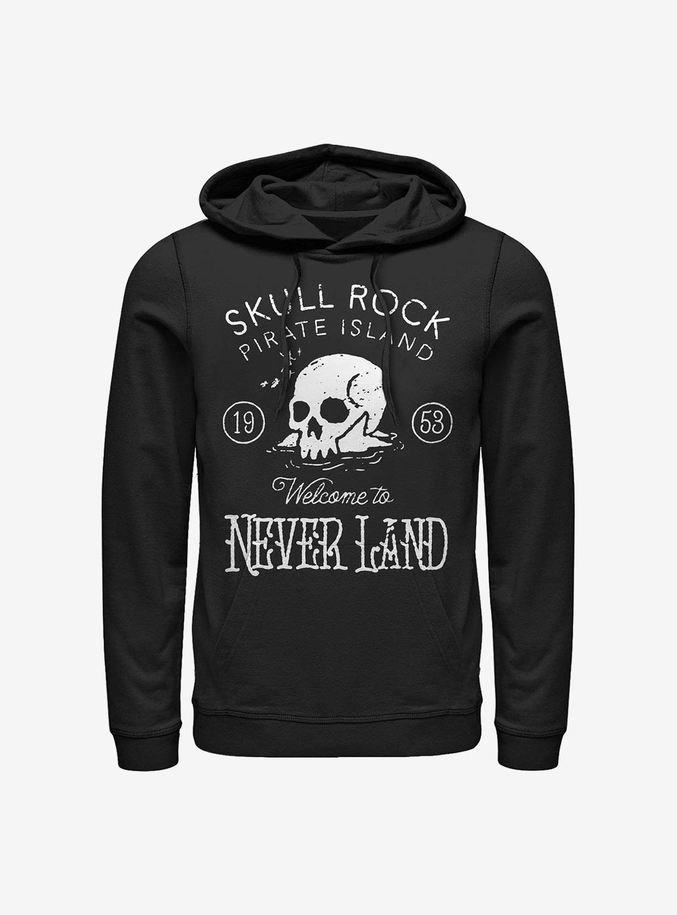 Disney Peter Pan Welcome To Skull Rock Hoodie, BLACK, hi-res