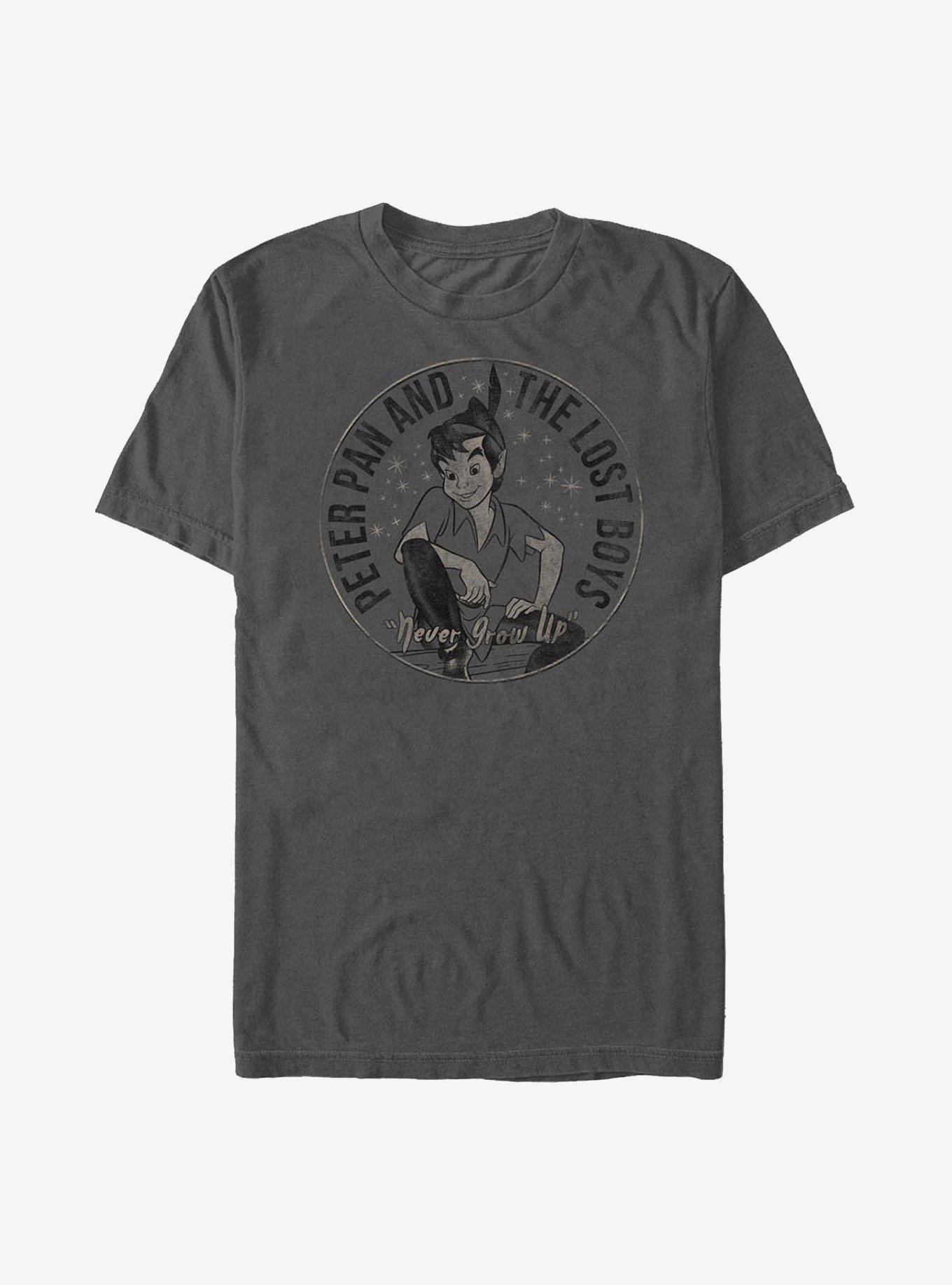 Disney Peter Pan And The Lost Boys T-Shirt, CHARCOAL, hi-res