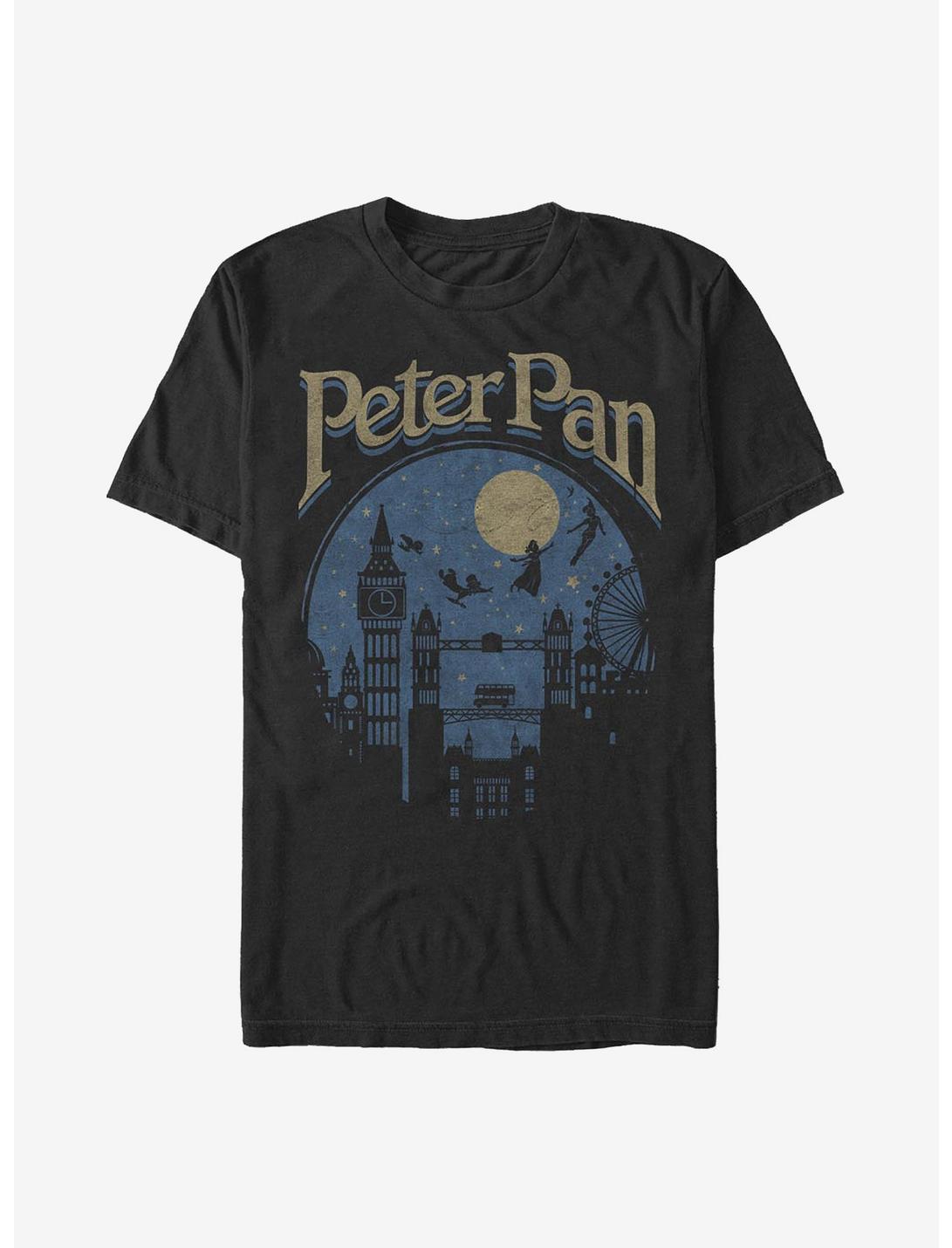 Disney Peter Pan London Night T-Shirt, BLACK, hi-res